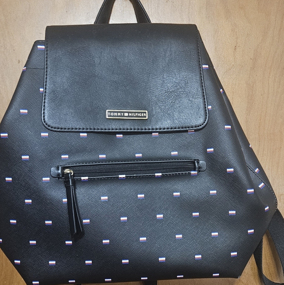 Tommy Hilfiger Black Backpack